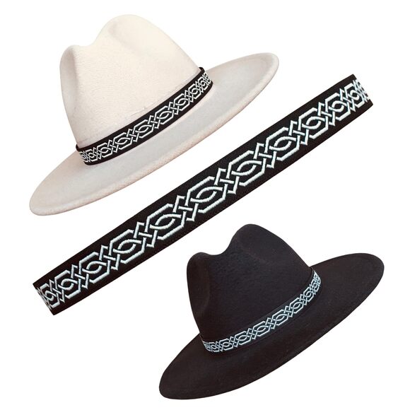 2154 Celtic Knot Cowboy Hat Band, Hatband For Fedora Western Panama Hats main image 9